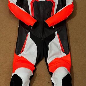 Combinaison de course pour moto Alpinestar pour homme, en cuir de vachette, coupe-vent, imperméable, respirante, manches longues, design personnalisé, grande taille - Product Image 3