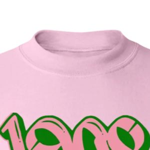 Sudadera Rosa 08 con Estampado Gráfico de Chicas Bonitas, Cuello Redondo, Manga Larga, Puños Acanalados, Informal, de Forro Polar para Mujer, Moda Urbana - Product Image 4