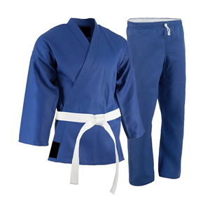 Uniformes d'arts martiaux en coton 100% sur mesure, Taekwondo, Karaté, Jiu-Jitsu, entraînement et combat, vente en gros, OEM, haute qualité - Product Image 4
