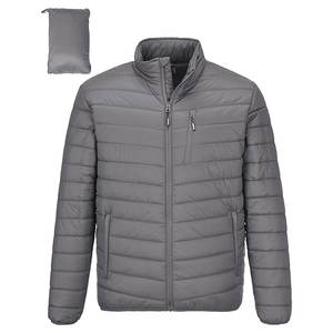 Chaqueta de Invierno Acolchada para Hombre, Ligera, Ideal para Viajes, Resistente al Agua, OEM, Impresión en Serigrafía, Bordado Personalizado - Product Image 1