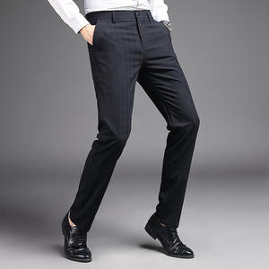 Traje de Hombre para Oficina, Pantalón Largo, para Boda, Fiesta, Negocios, Color Gris - Product Image 2