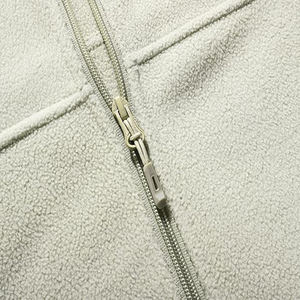 Manteau d'hiver personnalisé, coupe ample, à col montant, couleur unie, à capuche, manches longues, en polaire, écologique, imperméable, style urbain - Product Image 5