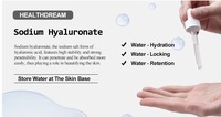 Hyaluronate de sodium en poudre lyophilisée, commande en gros, suivi d'expédition, réponse rapide