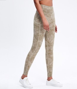 Naked <b>Pockets</b>, European and American Sports <b>Leggings</b>, High Waist, Hip Lifting, Running, Elastic Fitness, Quick Drying Yoga Pants - Product Image 4