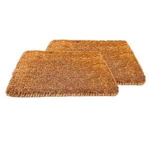 ขายร้อนในร่ม MAT / เสื่อประตูความสะดวกสบายในร่มที่ยั่งยืน: 2 ชั้น Coir MAT 40x60 ซม.,เส้นใยมะพร้าว 100% - Product Image 1