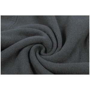 Cárdigan de moda de otoño para mujer ODM OEM hecho a medida cuello redondo fino tejido manga larga estilo chino colocación del logotipo frontal 100% - Product Image 5