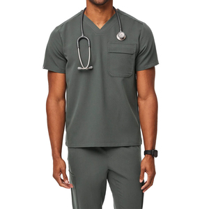 Luxury Medical Scrub <b>Sets</b> For Men Women Canvas Nursing Uniforms For Hospital Workers Male Female Joggers Scrubs <b>Doctor</b> Uniform - Product Image 4