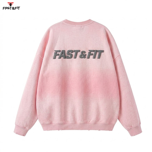 Sweat-shirts à capuche imprimés numériquement, coupe classique, unis, pour le sport et la course, nouvelle mode, design personnalisé, fabriqués au Pakistan - Product Image 2
