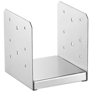 10 staffe di ancoraggio per base palo in acciaio inossidabile da 6"x6" per gazebo (5,9x5,5") - Product Image 4