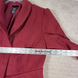 Manteau Tendance Bordeaux pour Adolescente/Femme XXL, Style Gothique Sorcière, Coupe Trapèze, Corset Zippé, Design Élégant à Ourlet Asymétrique 2026 - Product Image 5