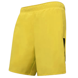 Short de sport décontracté pour homme, séchage rapide, respirant, avec cordon de serrage, en polyester uni, grande taille, personnalisable avec logo OEM, idéal pour la gym et la course à pied, collection 2026 - Product Image 2