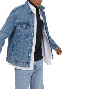 Men's Clothing Manufacturer Spring-Jean <b>Jacket</b> Men Wholesale All Over-Digital Printed Streetwear <b>Jacket</b> <b>Custom</b> <b>Denim</b> <b>Jacket</b> - Product Image 6