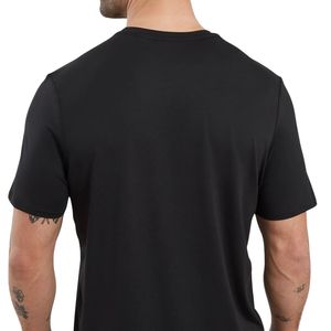เสื้อยืดผู้ชายแบบเรียบสำหรับออกกำลังกาย ฟิตเนส เล่นกีฬา แขนสั้น ระบายอากาศ ยืดหยุ่น เหมาะสำหรับวิ่งและฝึกซ้อม รับผลิตแบบ OEM พร้อมสกรีนโลโก้ตามสั่ง - Product Image 4