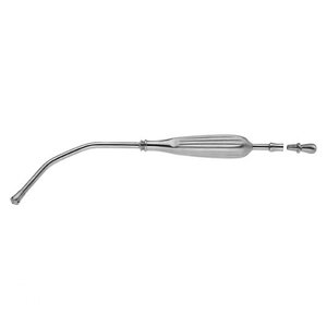 Tubo de succión para el cuero cabelludo con mango y conector de punta, instrumento quirúrgico autoclavable de acero inoxidable de alta calidad - Product Image 4
