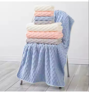 Luxury Fast-Drying Microfiber Bathrobe for Adults Children Customizable Logo Disposable Spa Bathroom Shower <b>Towel</b> Polyester - Product Image 3