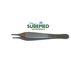 Pinzas de Disección Micro Adson de Acero Inoxidable Premium de 12 cm, Instrumento Quirúrgico de Precisión, Fabricante y Proveedor Mayorista - Product Image 1