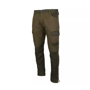 Pantalon cargo camouflage ample et droit, 100 % coton, haute qualité, personnalisé, unisexe, pour la chasse et les activités de plein air - Product Image 3