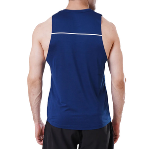 Camiseta sin Mangas para Hombre Hadi Emporia Global Gym Wear, Transpirable, de Secado Rápido, 100% Algodón, Ecológica, Premium - Product Image 4