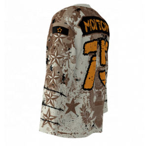 Jersey de Hockey sobre Hielo Personalizado Profesional con Logotipo Bordado y Sublimado para Equipos Juveniles - Product Image 6