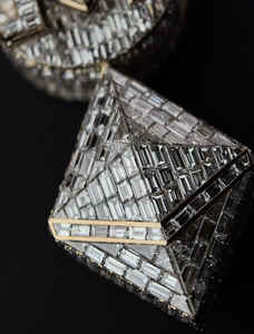 Pendentifs vintage IGI/GIA en diamant cultivé en laboratoire 10k, taille brillant rond et taille émeraude, unisexe, pour bijoux de style hip-hop et rap - Product Image 3