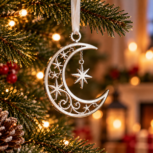 Custom Christmas Ornaments Metal Embossed Logo <b>Tree</b> Hanging Decoration OEM Wholesale - Product Image 4