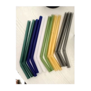 Long Lasting Transparent Glass Straw <b>Set</b> with Cleaning Accessories for Sustainable <b>Plastic</b> Free Living - Product Image 1