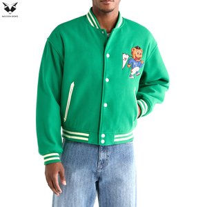 Customized Team Varsity Jacket High Quality Sublimated Embroidery Logo Personalized School University Letterman Jacket - Product Image 4