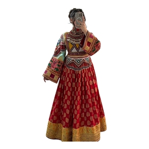 Wholesale Pr Latest Designs Afghani <b>Dress</b> Women Low MOQ Afghan Kuchi Party <b>Dress</b> High Neck Long Sleeve Casual <b>Dresses</b> Low MOQ - Product Image 1