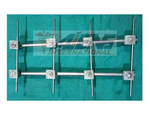 External Fixator With Bar Shanz Screw and Clamps 5mm /4mm/3mm AO Conventional Type External Fixator Set