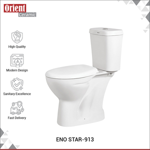 Inodoro de Cerámica de Diseño Único y Fabricación Personalizada, de Buena Calidad y Precio Razonable, Inodoro de 2 Piezas para Compradores Serios - Product Image 2