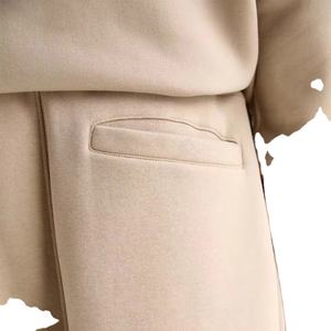 ชุดวอร์มลำลองแบบยูนิเซ็กซ์ สีพื้น สำหรับฤดูหนาว ทรงโอเวอร์ไซส์ ผ้าบางเบา ระบายอากาศได้ดี เป็นมิตรกับสิ่งแวดล้อม เสื้อฮู้ดดี้และกางเกงจ็อกเกอร์ สำหรับออกกำลังกาย - Product Image 6