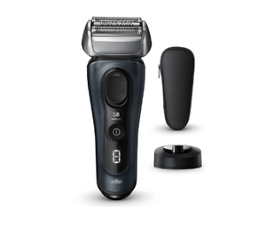 Tondeuse à barbe électrique à double lame de qualité supérieure, batterie 1200 mAh, rechargeable par USB, pour hommes, garantie 2 ans, 5 W, 60 minutes d'autonomie, en plastique - Product Image 4