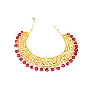 Colección de Collares de Moda con Cuentas en Tono Dorado - Product Image 2
