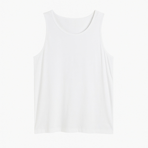 Wholesale Custom High Quality Men's <b>Sports</b> <b>Tank</b> <b>Tops</b> Breathable Plain Polyester Gym Wear for Fitness Running Workout - Product Image 5