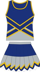 Shorts de cheerleading sexy de haute qualité avec chaussettes en Spandex/Polyester – Ensemble uniforme de pom-pom girl à prix de gros - Product Image 4