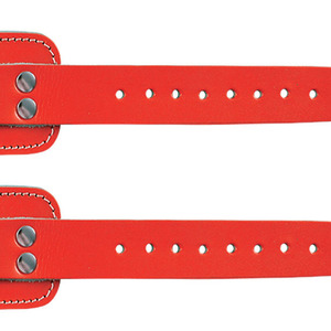 Correas Ajustables de Cuero para Tobillos, para Entrenamiento Físico - Correas Acolchadas con Anillo en D para Ejercicios con Máquina de Poleas - Product Image 5