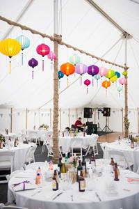 Linternas de bambú de seda vietnamita al por mayor a granel, tamaños completos para fiestas, decoraciones festivas de boda, precio barato, luces de boda - Product Image 3