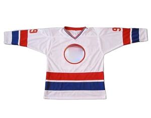 Maillot de hockey sur glace unisexe de haute qualité personnalisable avec logo brodé ou imprimé sur toute la surface par sublimation - Product Image 1