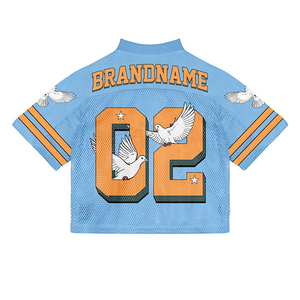 Fabricant sur mesure de t-shirts amples personnalisés, maillots de football et de basketball en mesh, 100% polyester, coupe régulière pour adultes, séchage rapide - Product Image 4