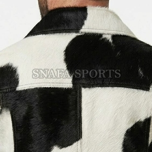 Factory Wholesale Customized <b>Men's</b> Cowhide <b>Leather</b> <b>Jackets</b> Hot Sale High Quality <b>Leather</b> <b>Jacket</b> For <b>Men</b> - Product Image 4