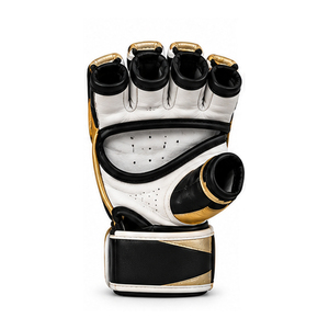 Gants en cuir MMA de haute qualité pour l'entraînement et le combat, gants MMA personnalisés OEM ODM, gants d'entraînement pour le sparring et le grappling - Product Image 5