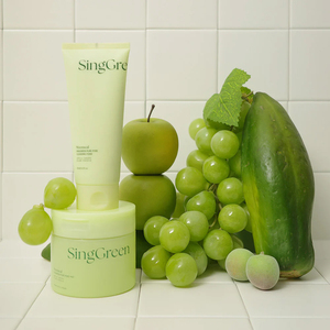 MOONSEAL 150ml Mousse nettoyante pour le visage Premium Green Sing Pore Care avec exfoliation Acide hyaluronique Papaye & extraits de raisin - Product Image 3