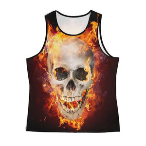 Men's gym Tank <b>Tops</b> <b>Vest</b> Sleeveless Tee Workout T-Shirts <b>Vest</b> Athletic Undershirts - Product Image 4