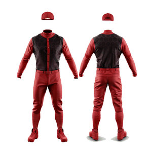 Flexible Movement Lightweight Sports Kit <b>Baseball</b> Uniform Stylish Professional Game Wear <b>Set</b> <b>Baseball</b> Uniform - Product Image 4