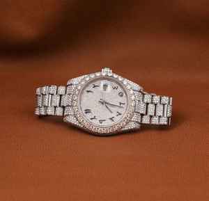 customize Full Iced Out <b>Watch</b> for Men full Moissanite Hip Hop Style <b>Watch</b> - Product Image 2