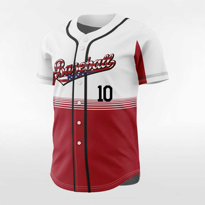 Jersey de Béisbol Sublimado Personalizado de Alta Calidad, Transpirable, 100% Poliéster, en Venta en Línea - Product Image 5