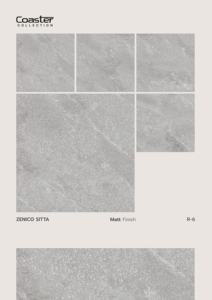 กระเบื้องปูพื้นพอร์ซเลนขนาด 60x60 ซม. ลายแกะสลักผิวด้าน ออกแบบมาเพื่อให้ได้พื้นผิวแบบมีชั้นๆ สร้างความกลมกลืนและบรรยากาศสงบ - Product Image 4