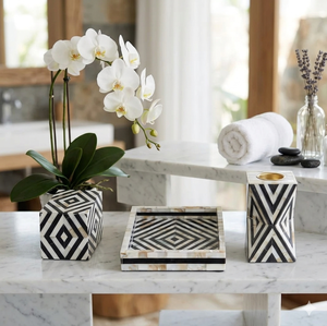 Decorative Bakhoor Set Burner Tray Bone Inlay Box Oud Wood Fragrance Incense Holder Aromatherapy Diffuser Wooden Handmade - Product Image 1