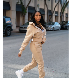 Hoodie oversize en molleton doux et épais de couleur unie pour femme, idéal pour la gym et l'entraînement – Fournisseur direct usine - Product Image 6