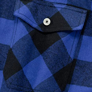 Mens Button Down Check Shirt Modern Fit Lightweight Cotton Casual Fashion Shirt OEM ODM Bulk Production - Product Image 5